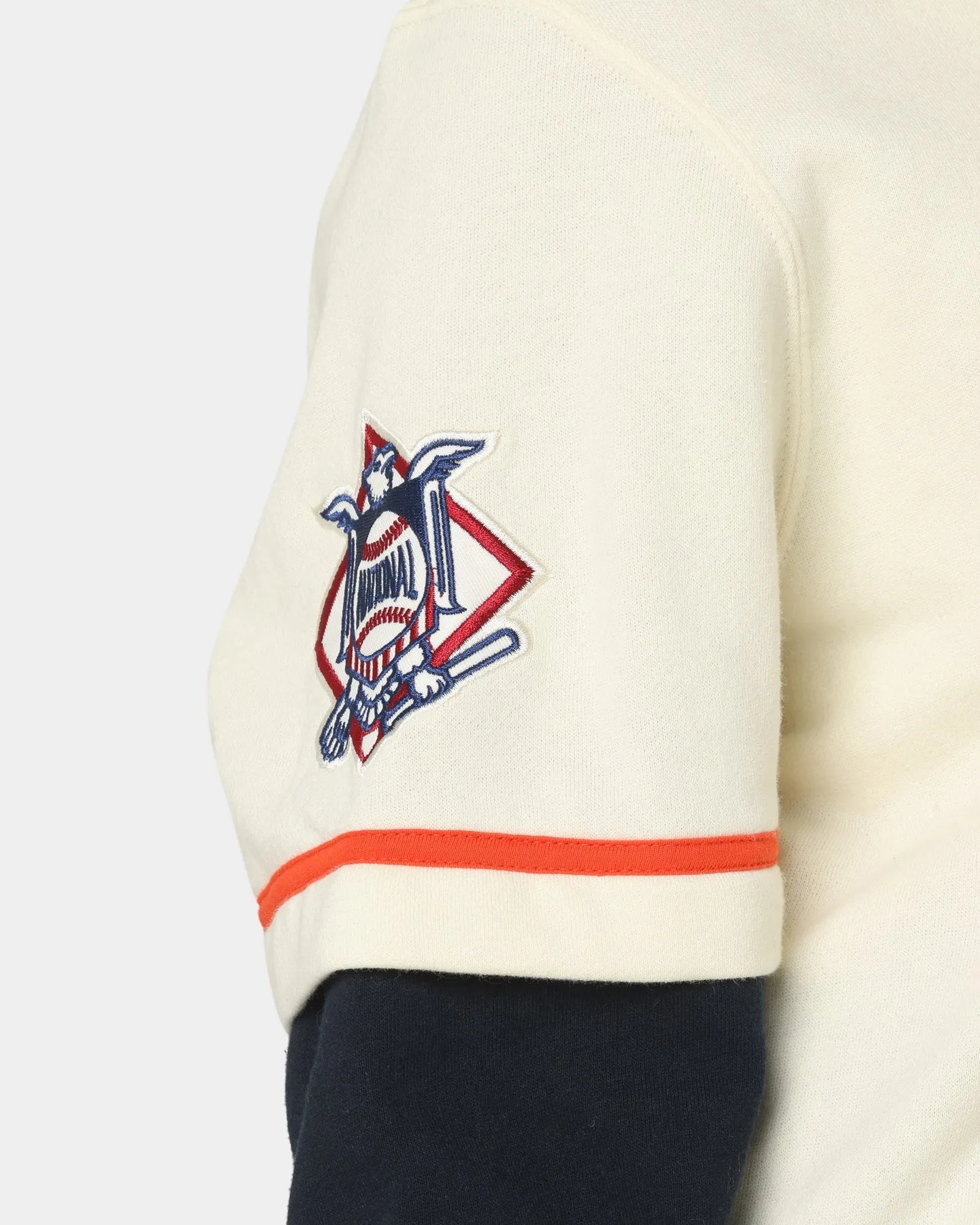 47 Brand Houston Astros Shortstop Hoodie Cream