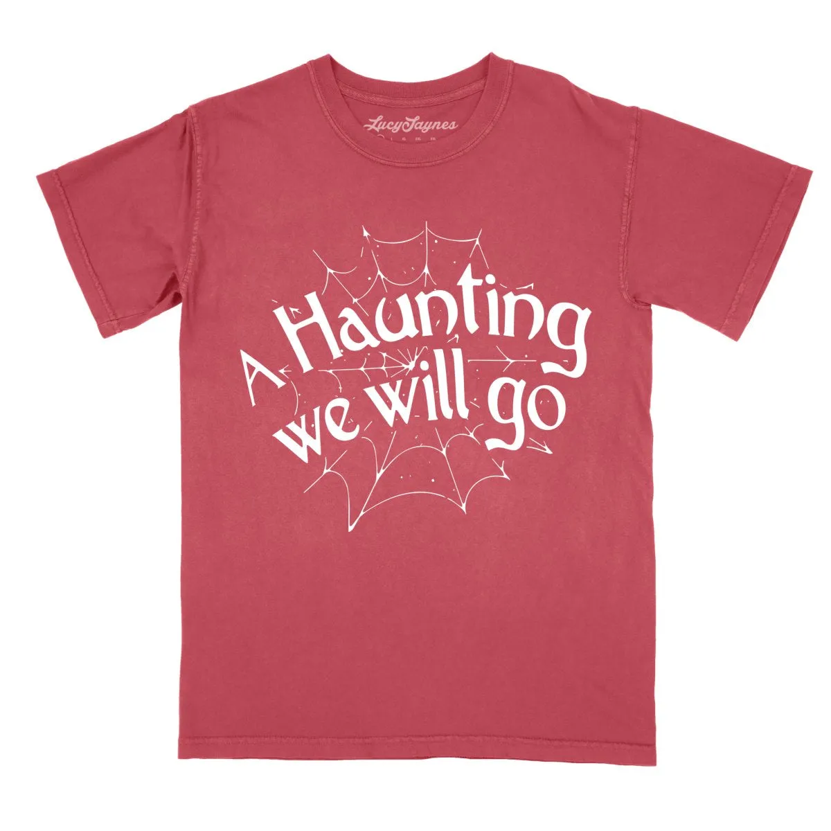 A Haunting We Will Go Comfort Colors Tee