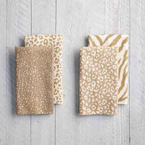 Animal Print Hand Towels