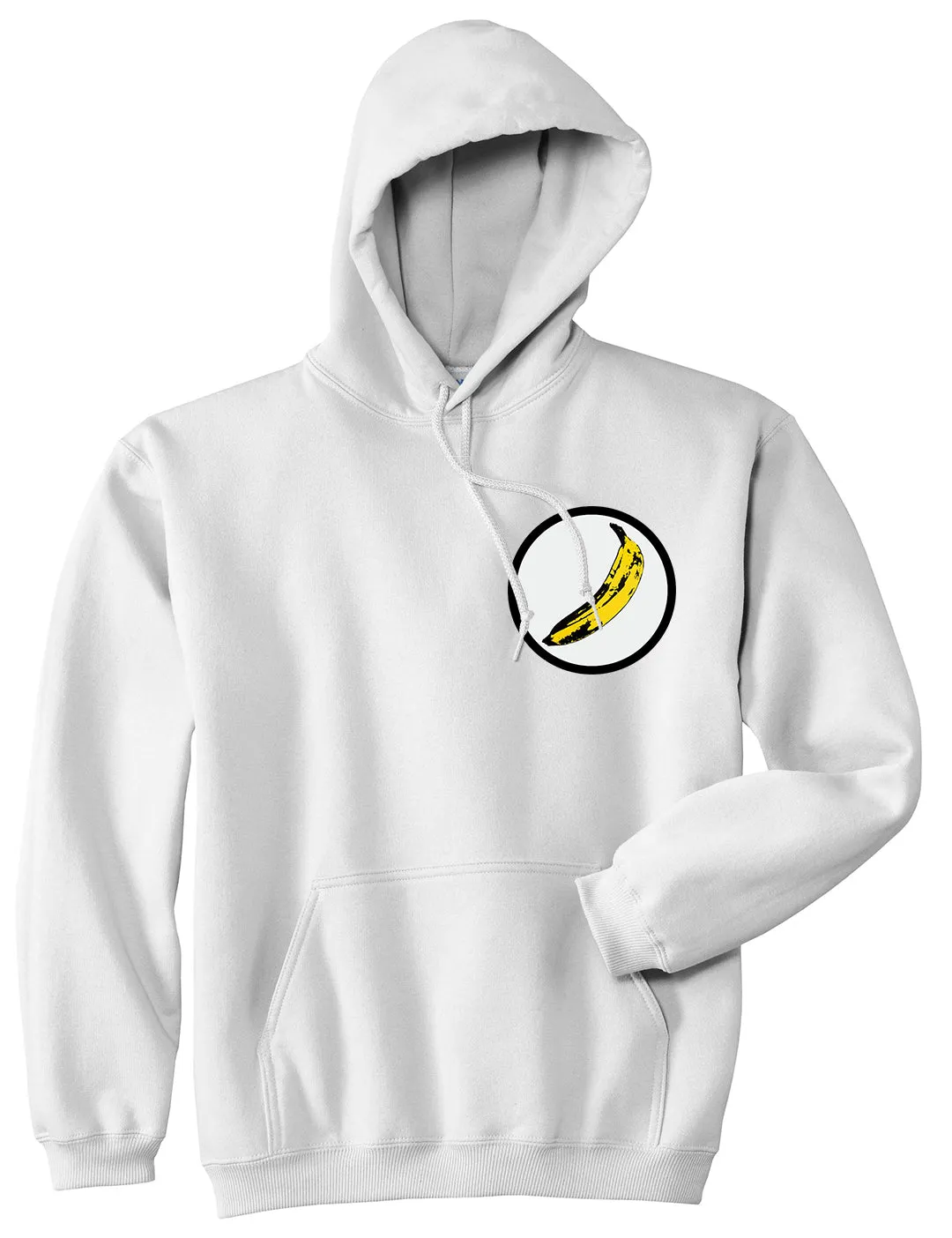 Banana Chest Mens Pullover Hoodie