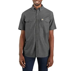 Carhartt Men's Loose Fit Midweight Chambray Short Sleeve Shirt