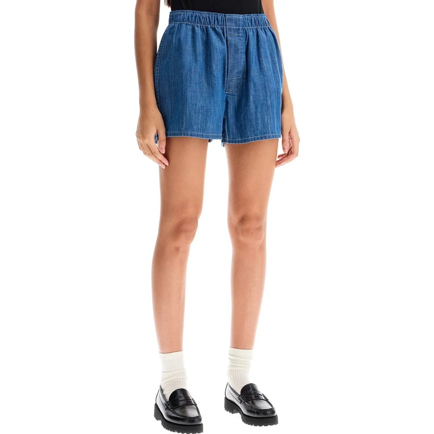 Homme Girls chambray shorts