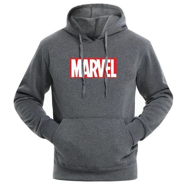 Hot 2019 Autumn And Winter Brand Sweatshirts Men High Quality MARVEL