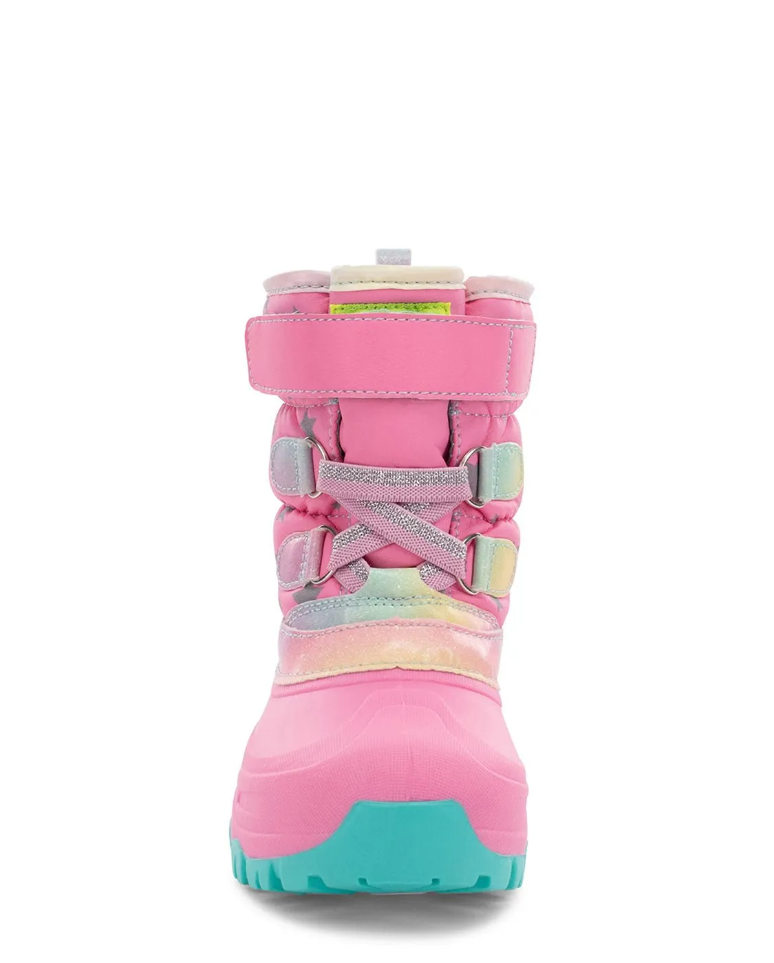 Kids Ascend Faux Fur Cold Weather Boot - Pink