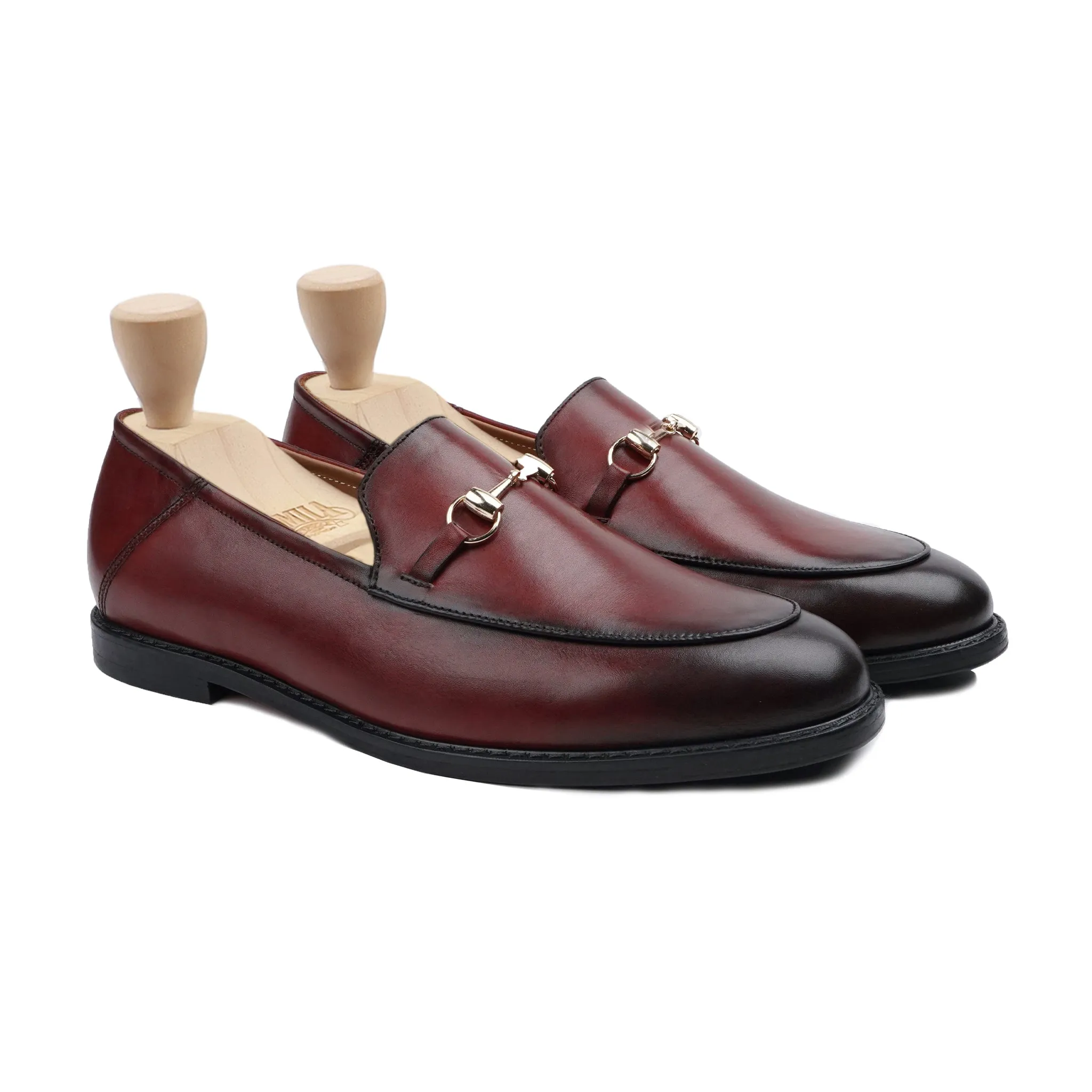 Kiltie - Men's Oxblood Calf Leather Loafer