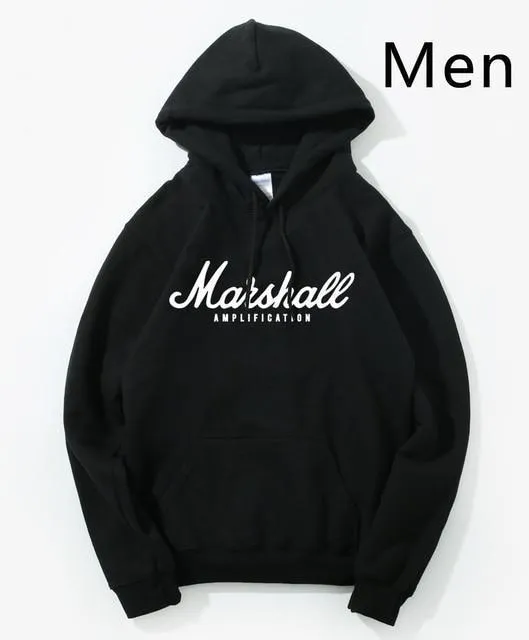 Marshall Hoodie Men Amplification Hoodies Mens Sweatshirt 2019