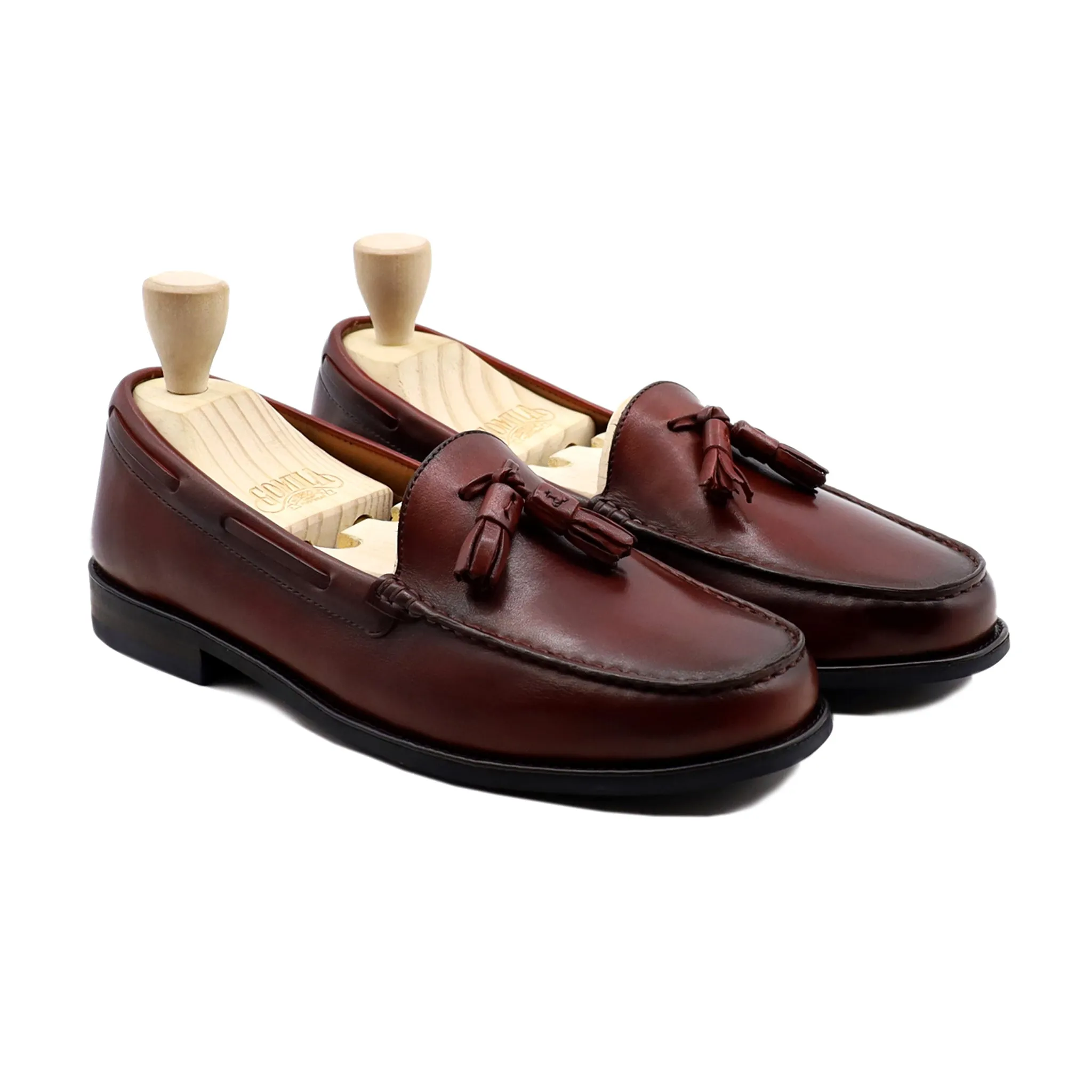 Mitchell - Men's Oxblood Calf Leather Loafer