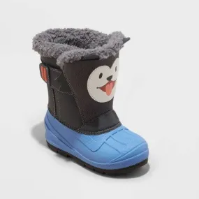 New - Toddler Boys' Frankie Winter Boots - Cat & Jack Blue 9T