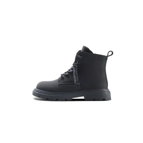 Pigtail Classic Kids Black Combat Boots