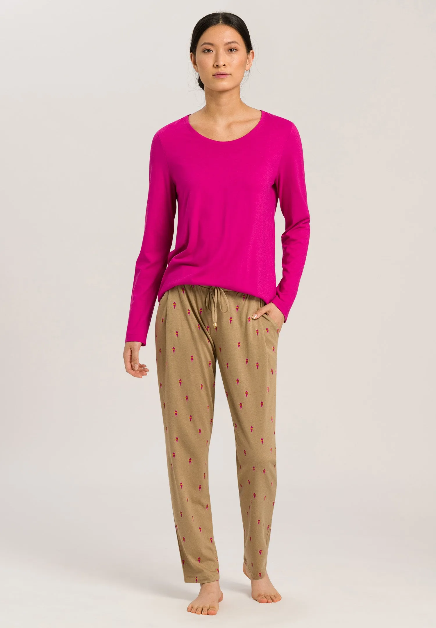 Sleep And Lounge Knit Pants Print | Vibrant Fireflies 77882-2957