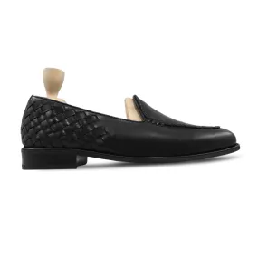 Stoke - Men's Black Calf Leather Loafer