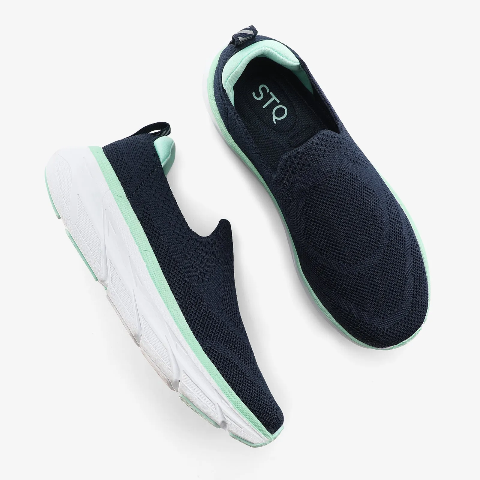 STQ Slip on Platform Sneakers