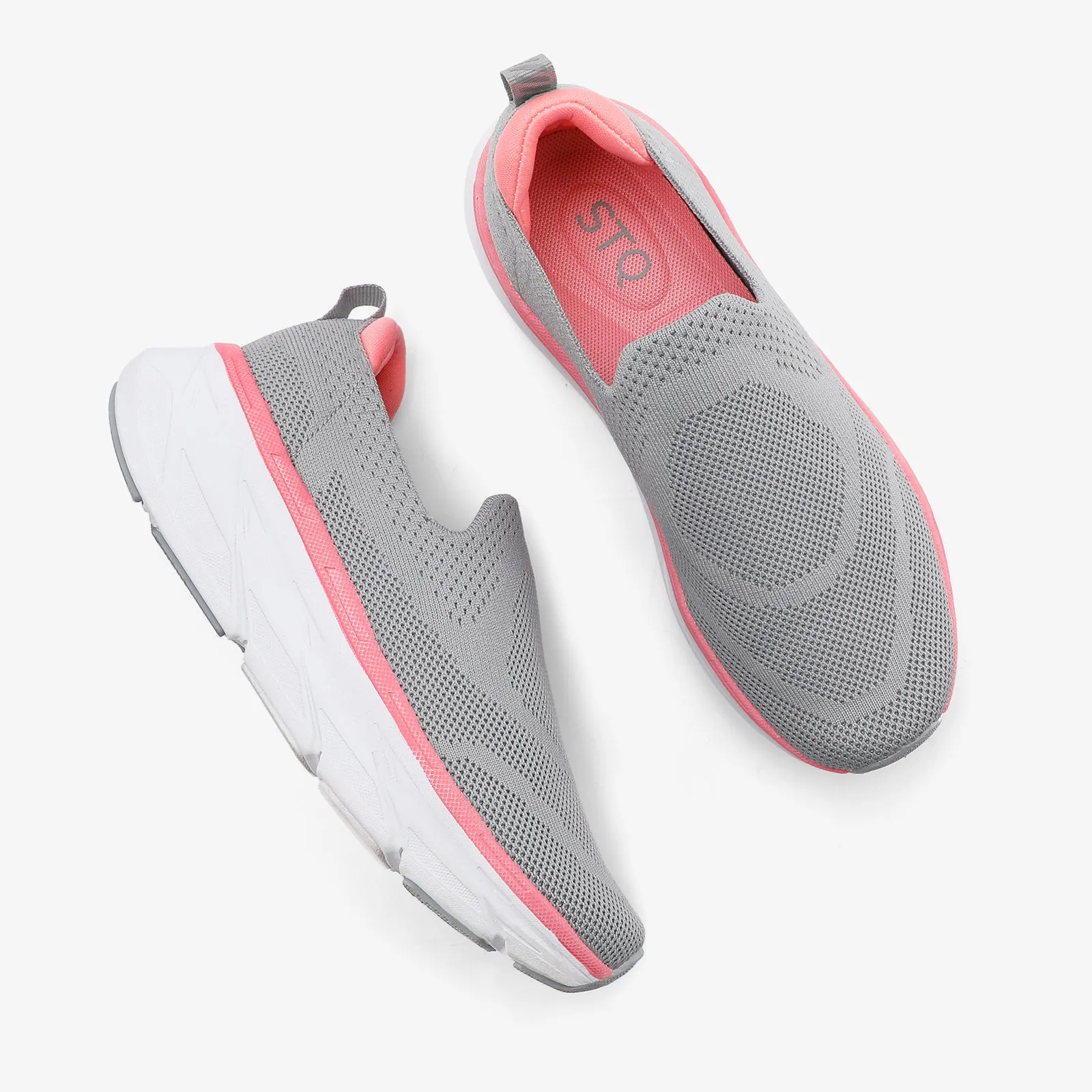 STQ Slip on Platform Sneakers