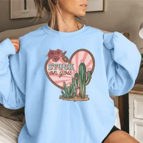 Stuck On You Valentine's Day Sweatshirt