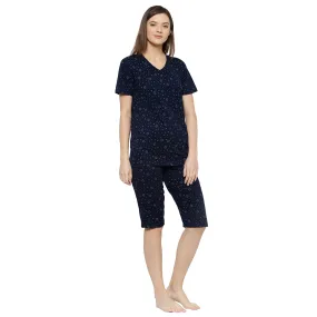 Vimal Jonney Blue Women's Night Suit