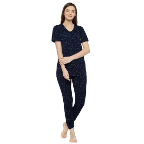 Vimal Jonney Blue Women's Night Suit