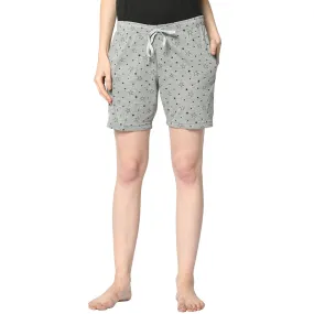 Vimal Jonney Grey Shorts For Women's