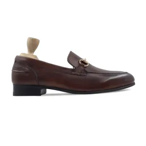 Votkinsk - Men's Dark Brown Calf Leather Loafer