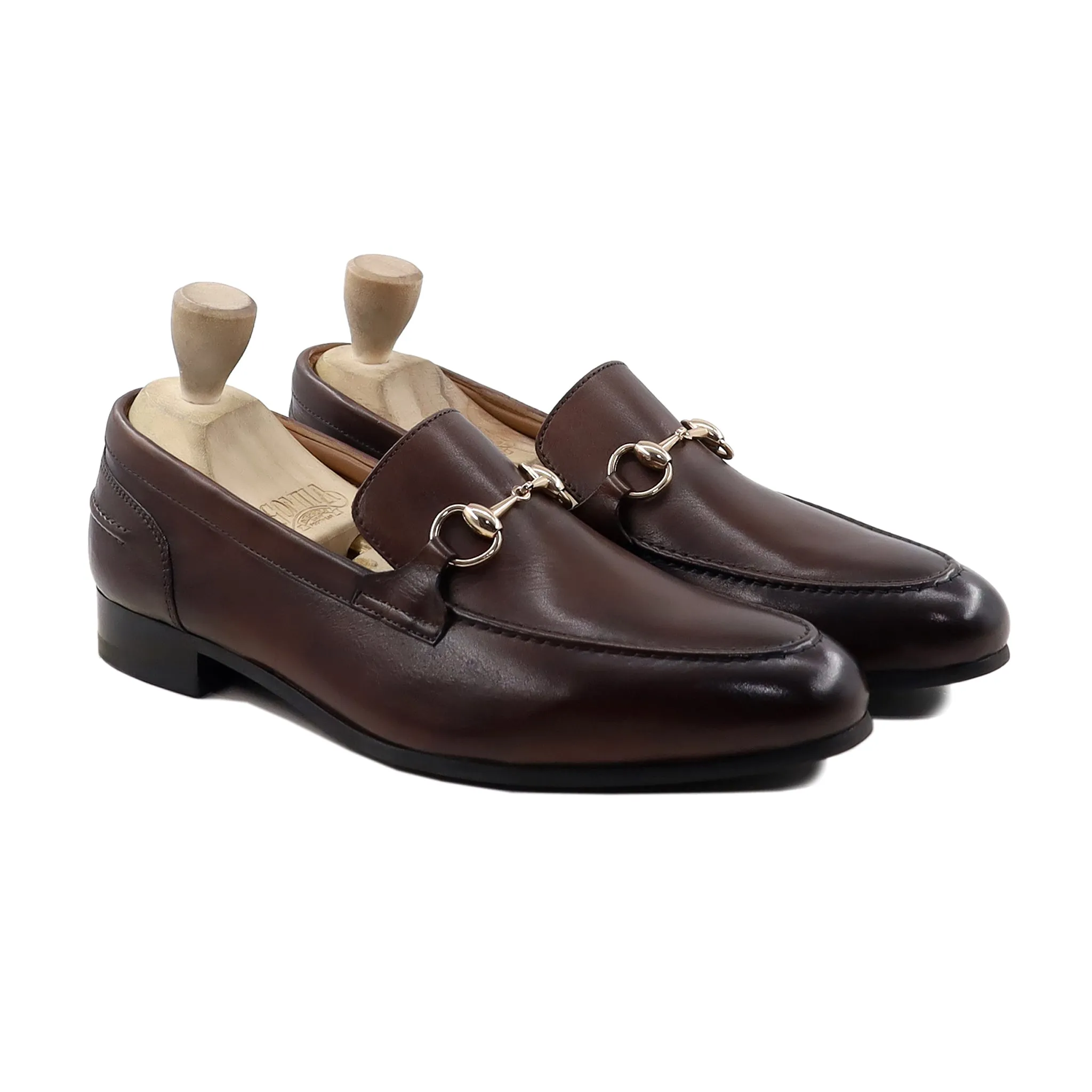 Votkinsk - Men's Dark Brown Calf Leather Loafer