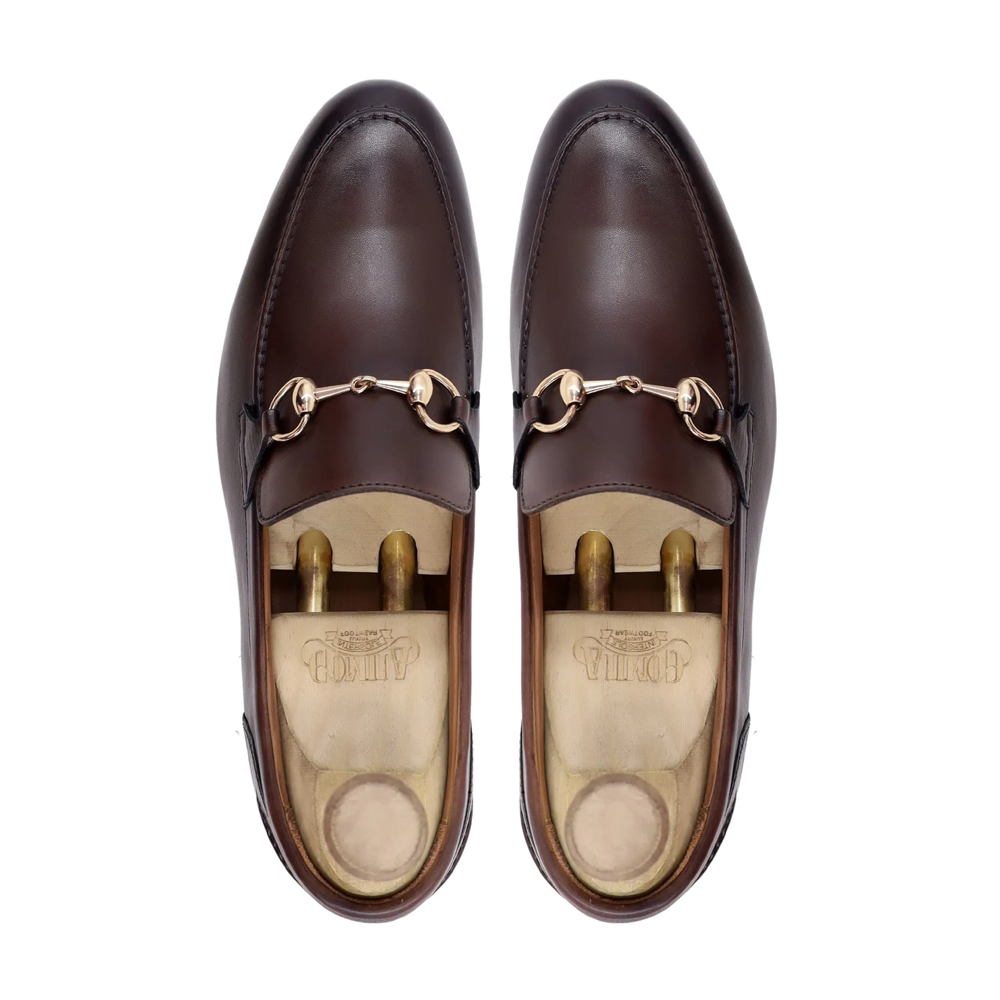 Votkinsk - Men's Dark Brown Calf Leather Loafer