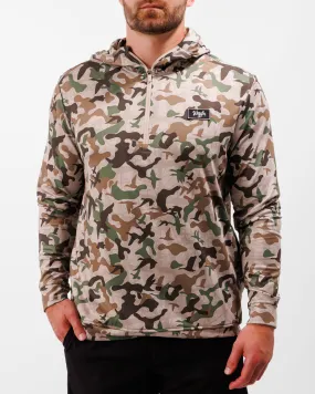 Waterfowl Camo Zip Hoodie